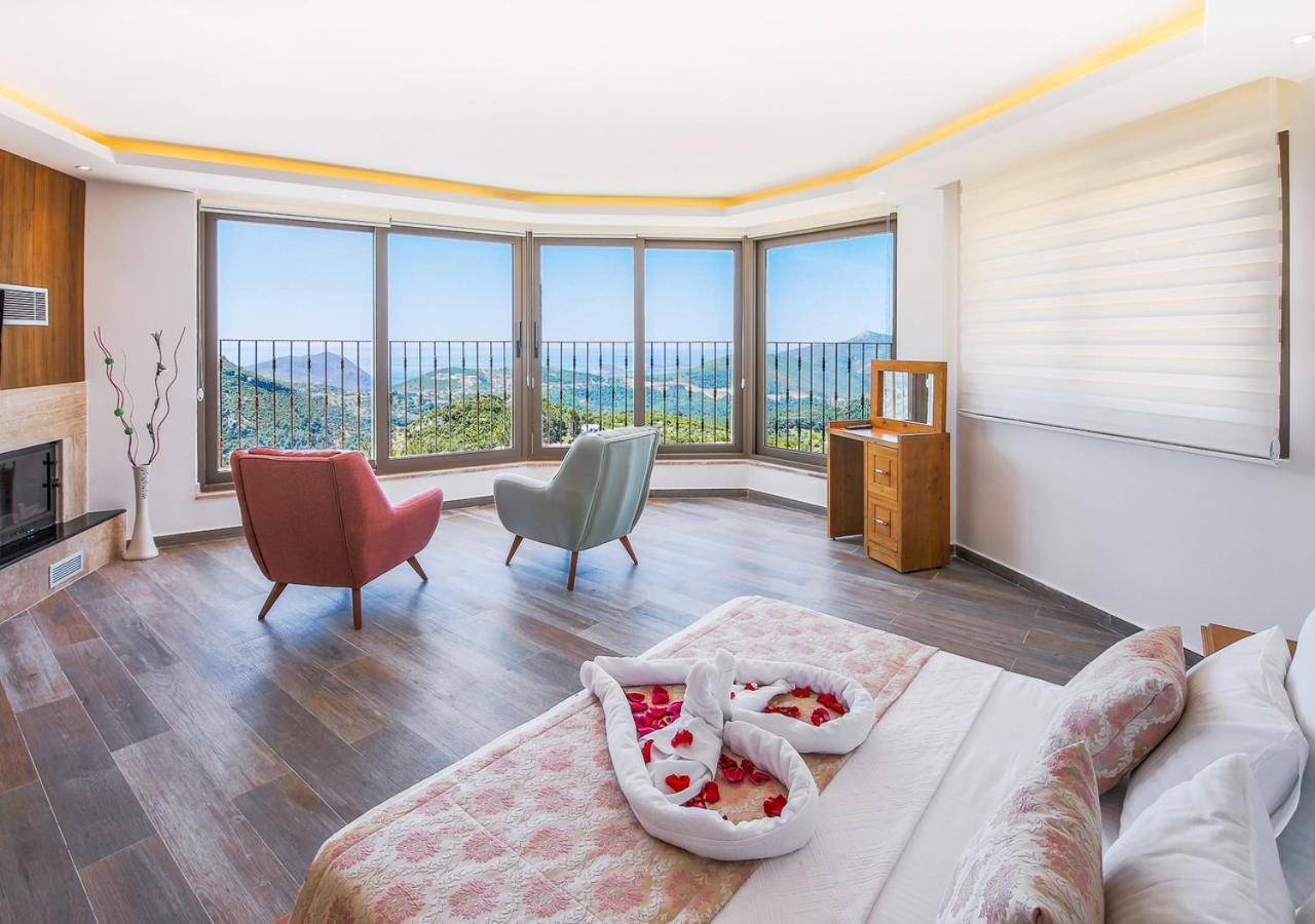 Villa 5 Sleeps 6 Isolated Pool See And Montain View-Villa Kartal Yuvasi Uzumlu  Exteriér fotografie